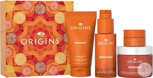Origins Gift Set GinZing Glowing Essentials Set 4 products