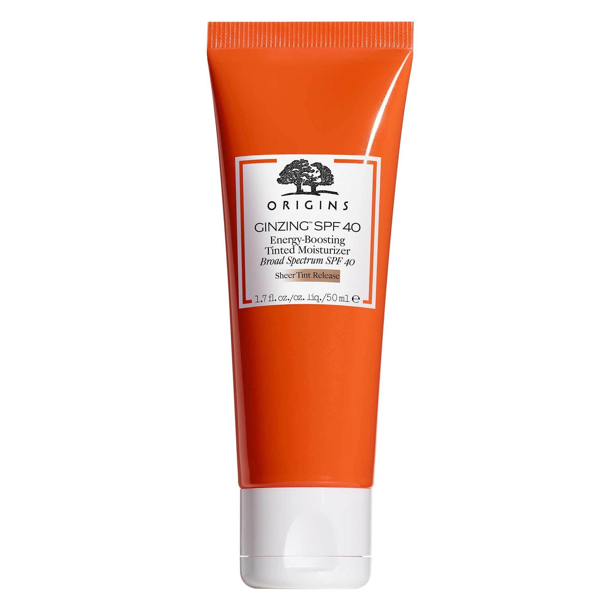 ORIGINS GinZing™ SPF 40 Energy-Boosting Tinted Moisturizer tinted moisturizer + GinZing™ SPF40 Energy-Boosting Tinted Moisturizer 15ml FREE 50 ml