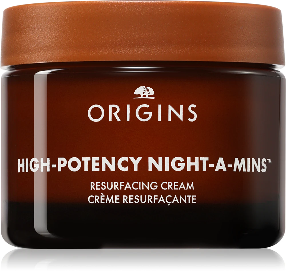 Origins High-Potency Night-A-Mins™ Resurfacing Cream With Fruit-Derived AHAs moisturizing night cream for clear and smooth skin