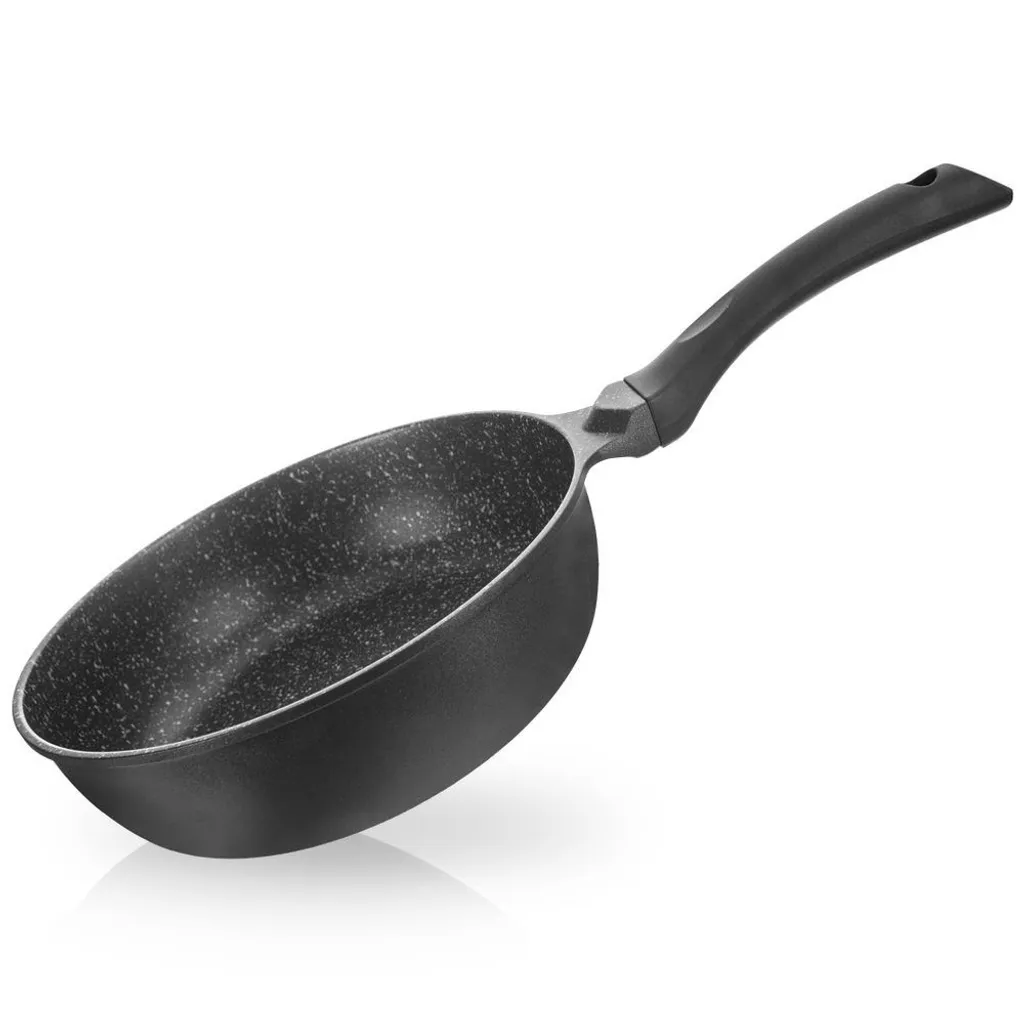Orion | Frying Pan - Ø 28 cm - Black - High & Low - Non-stick Coating - Induction Compatible