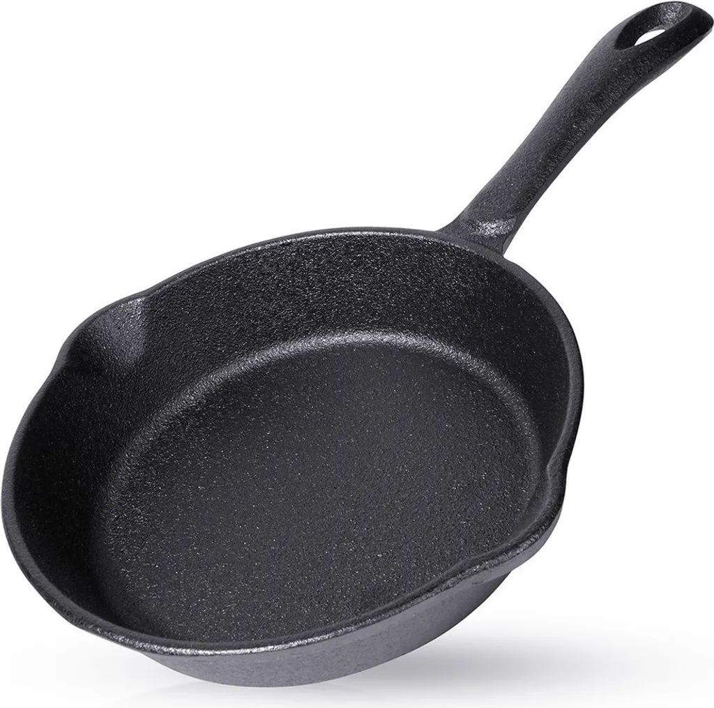 Orion | Pan - Cast iron pan - Ø 16 cm - Heat resistant - Oven safe - Ideal for frying and grilling