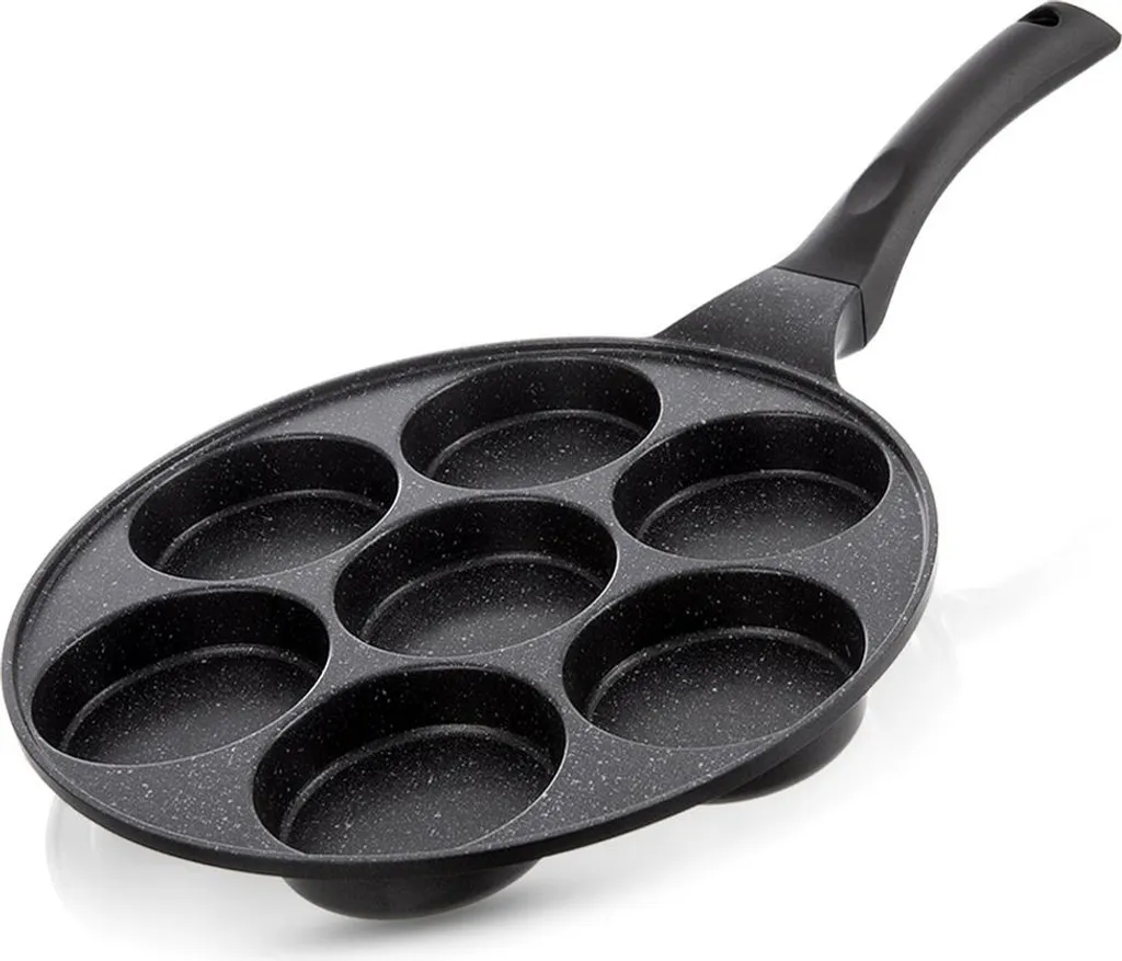 Orion | Egg frying pan - 7 wells - Non-stick - Ø 26 cm - Pan - Induction compatible - Dishwasher safe