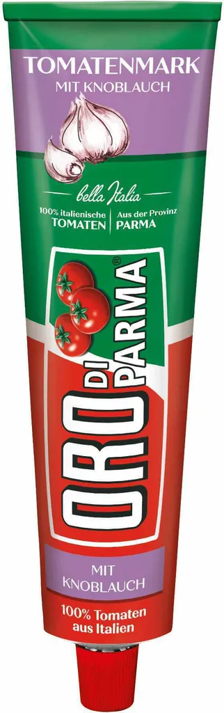 Hengstenberg Oro di Parma double concentrated tomato paste with garlic 200g