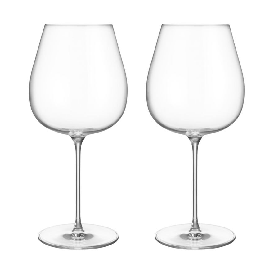 Orrefors x Björn Frantzén red wine glass 2-pack