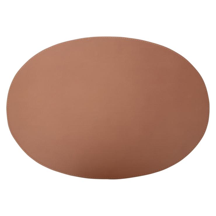 orskov Ørskov Platzdecke Leather Oval 47 X 34Cm
