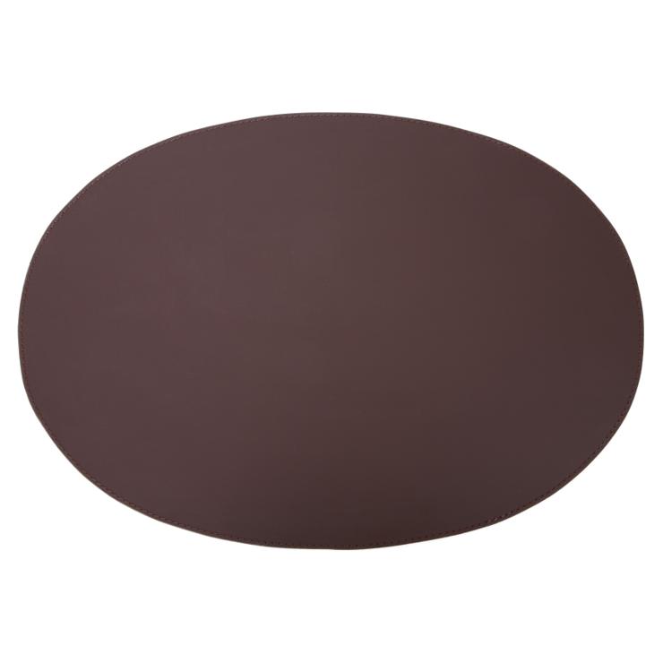 orskov Ørskov Platzdecke Leather Oval 47 X 34Cm