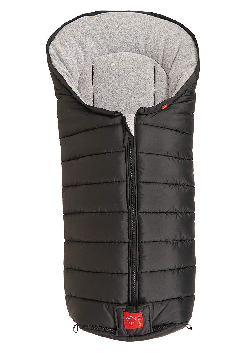 Kaiser Thermo Fleece Foot Muff Finny for Buggy Black
