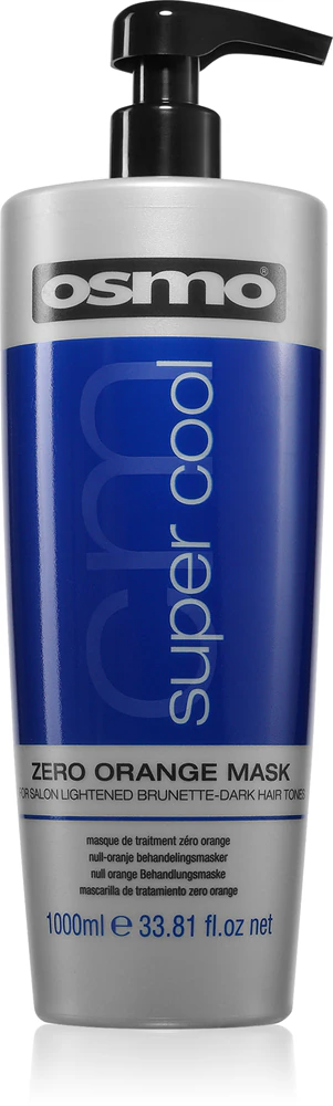 Osmo Super Cool hair mask neutralizes orange tones