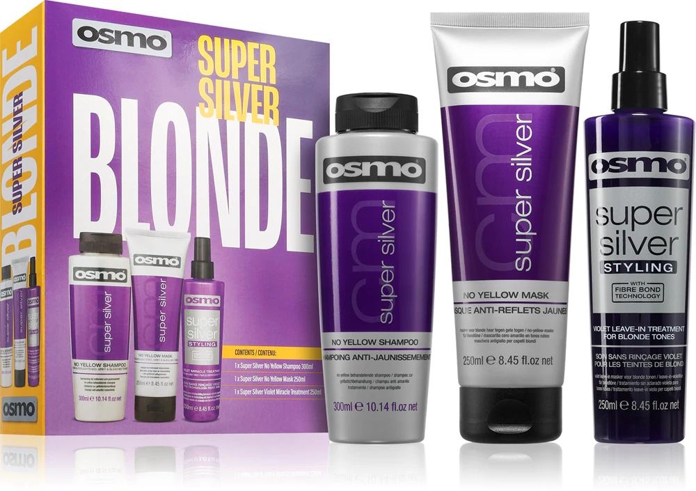 Osmo Super Silver Gift Set (for blonde and mixed hair)