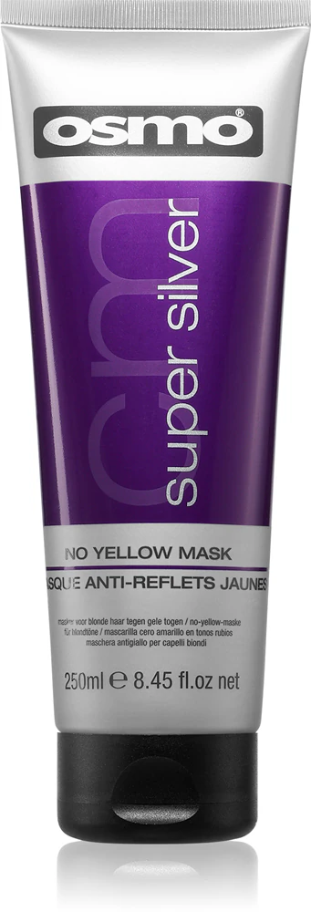 Osmo Super Silver Hair Mask neutralizes yellow discoloration