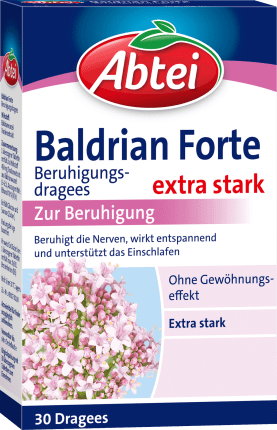 Abtei Valerian Forte Sedative Dragees, 30 Pcs
