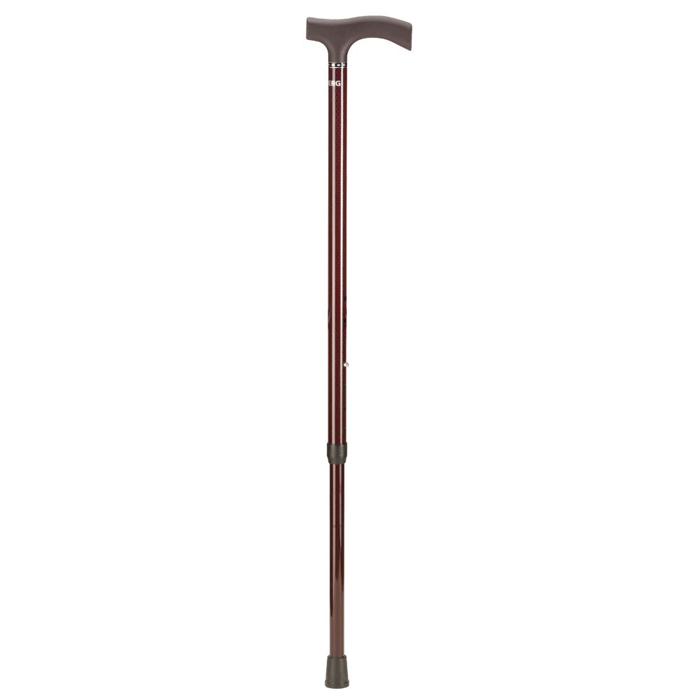 OSSENBERG Carbonstock – 120 kg – Fritzgriff – Push button – Diamond Bordeaux glossy