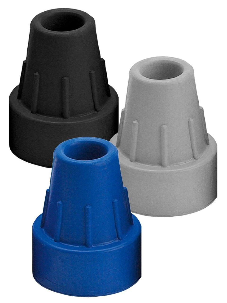 Ossenberg crutch capsules with steel insert, ø 16 mm, blue 1 St