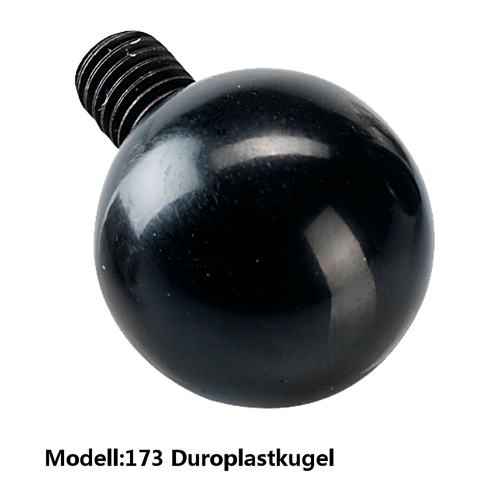 Ossenberg ball tips for guide sticks, non-self-rotating