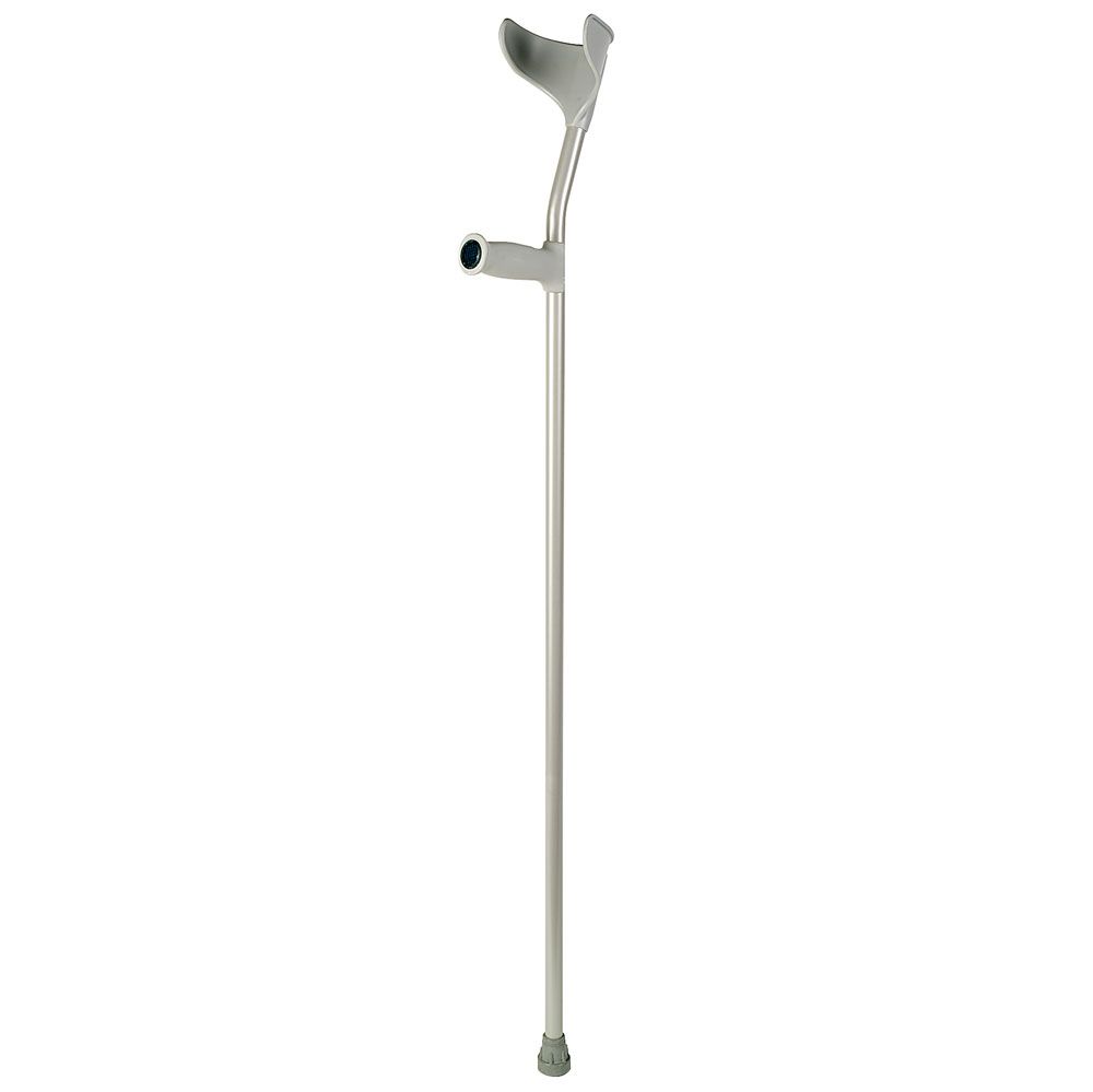 Ossenberg forearm crutch Goliat XL 200 kg with Ergo hard grip 1 St
