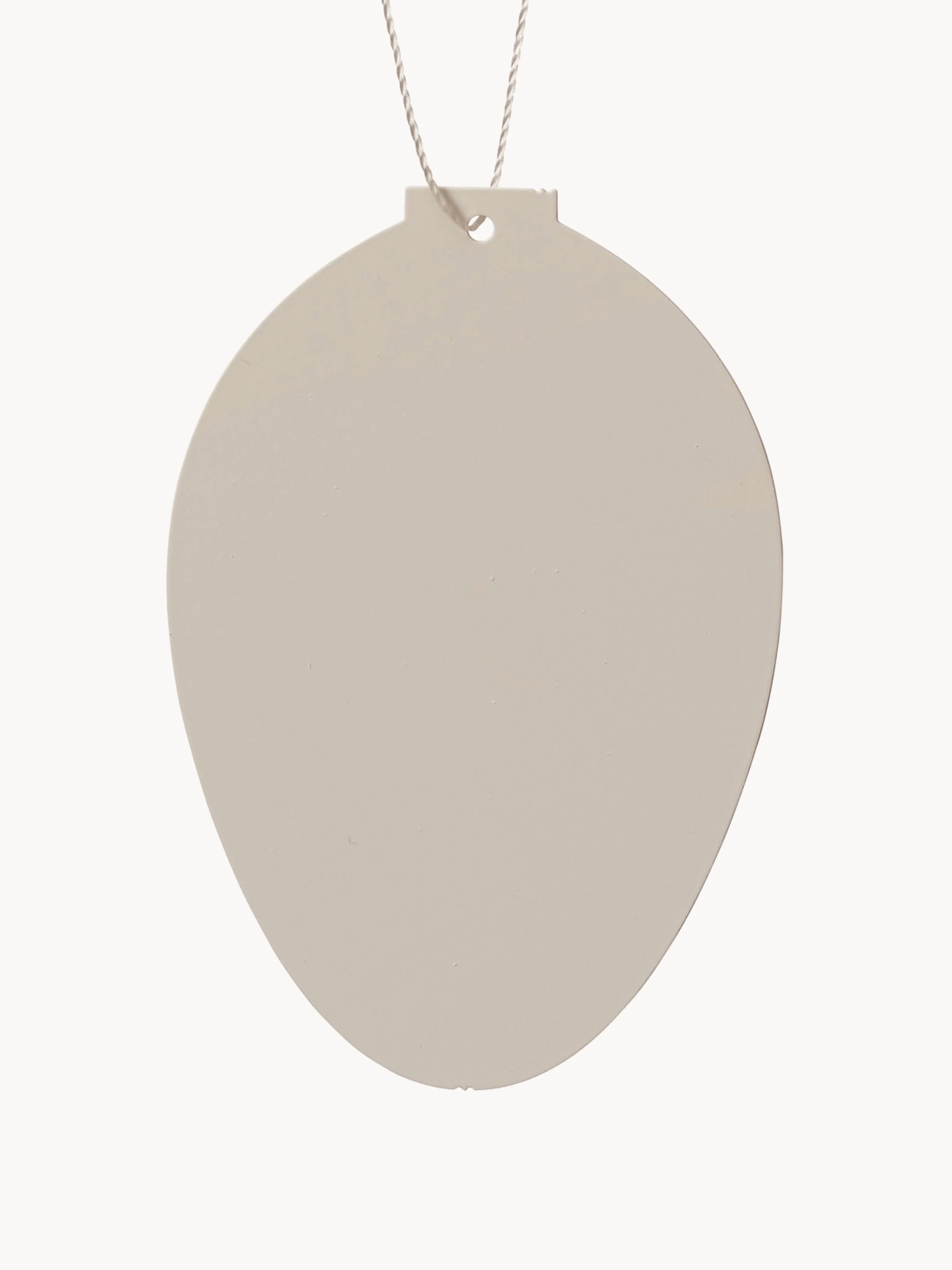 Cooee Design Easter decoration pendants, egg shape, set of 4