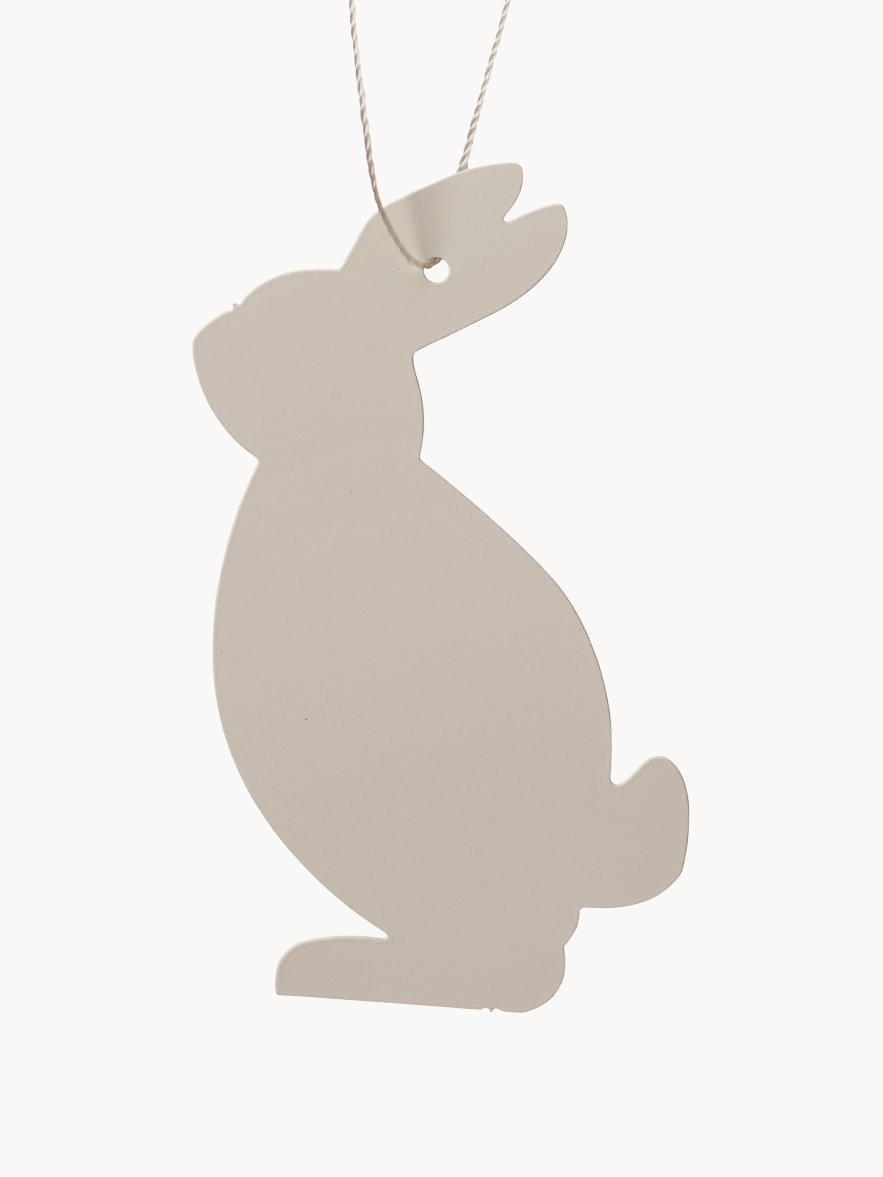 Cooee Design Easter decoration pendants Hare, set of 4