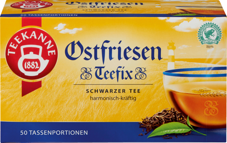 Teekanne Ostfriesen Teefix Pot of 50s Black Tea