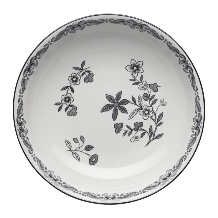rorstrand Ostindia Black Deep Dish