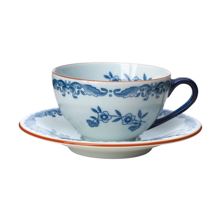 rorstrand Ostindia cup with saucer 16 cl gift packaging