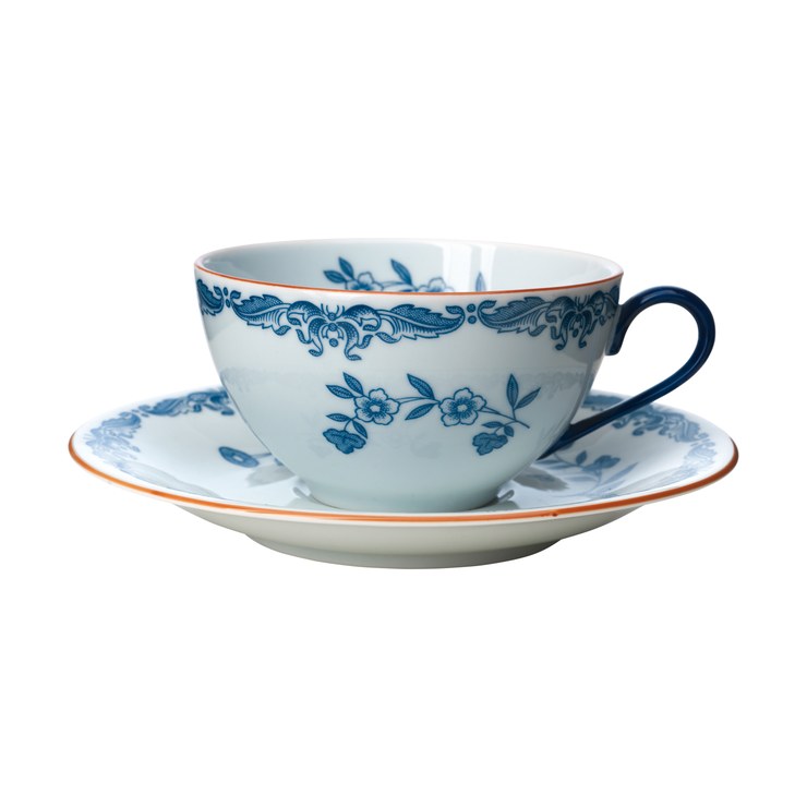 rorstrand Ostindia cup with saucer 27 cl gift packaging