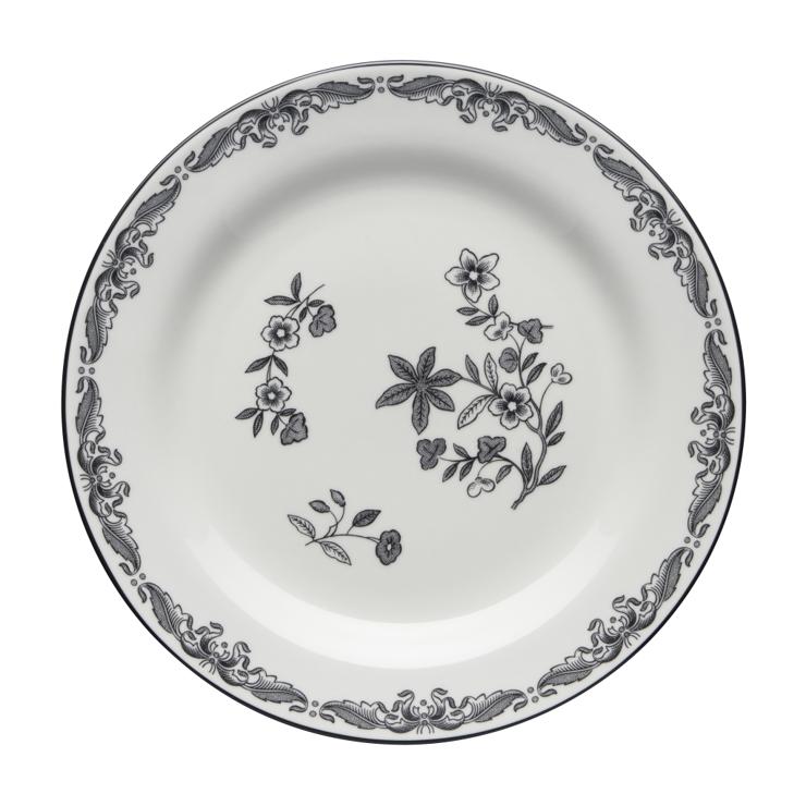 rorstrand Ostindia Plate Black