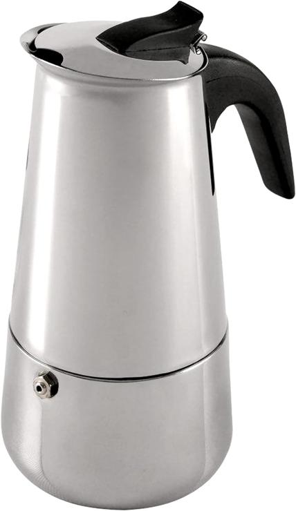 Domotti Vella Coffee Maker 200 ml 7 x 9 x 17 cm Espresso Maker Coffee Maker All Hobs Induction Steel
