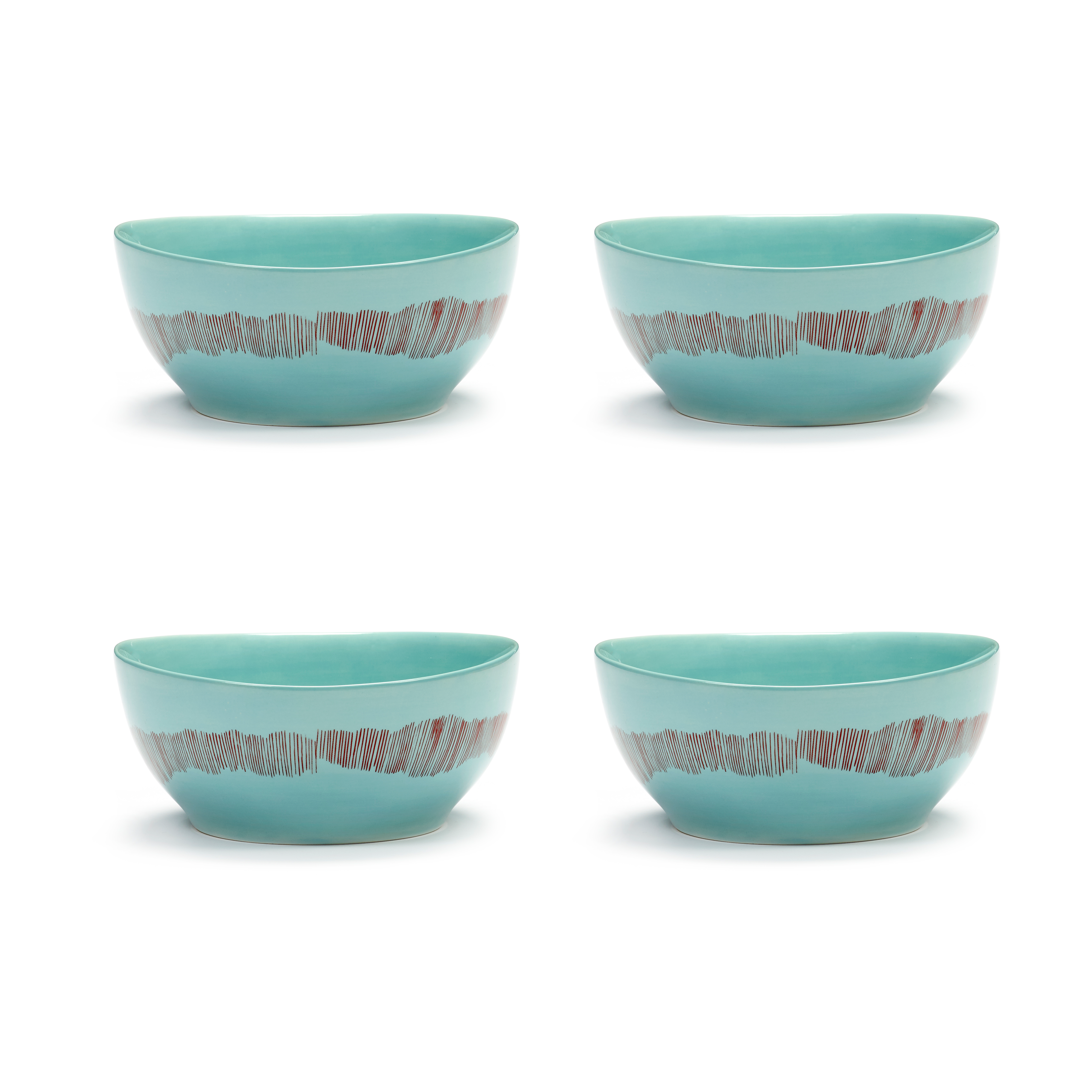 Serax Ottolenghi Feast Bowl S Ø15 cm 4-pack
