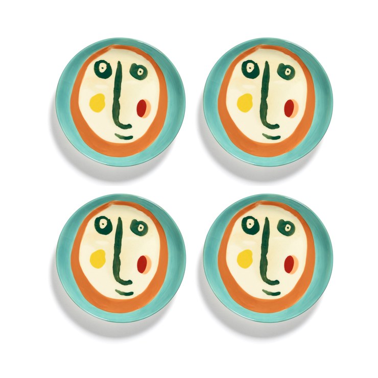 Serax Ottolenghi Feast plates XS Ø16 cm pack of 4