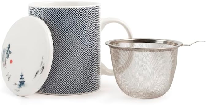 Silk teapot with stainless steel filter cc 340