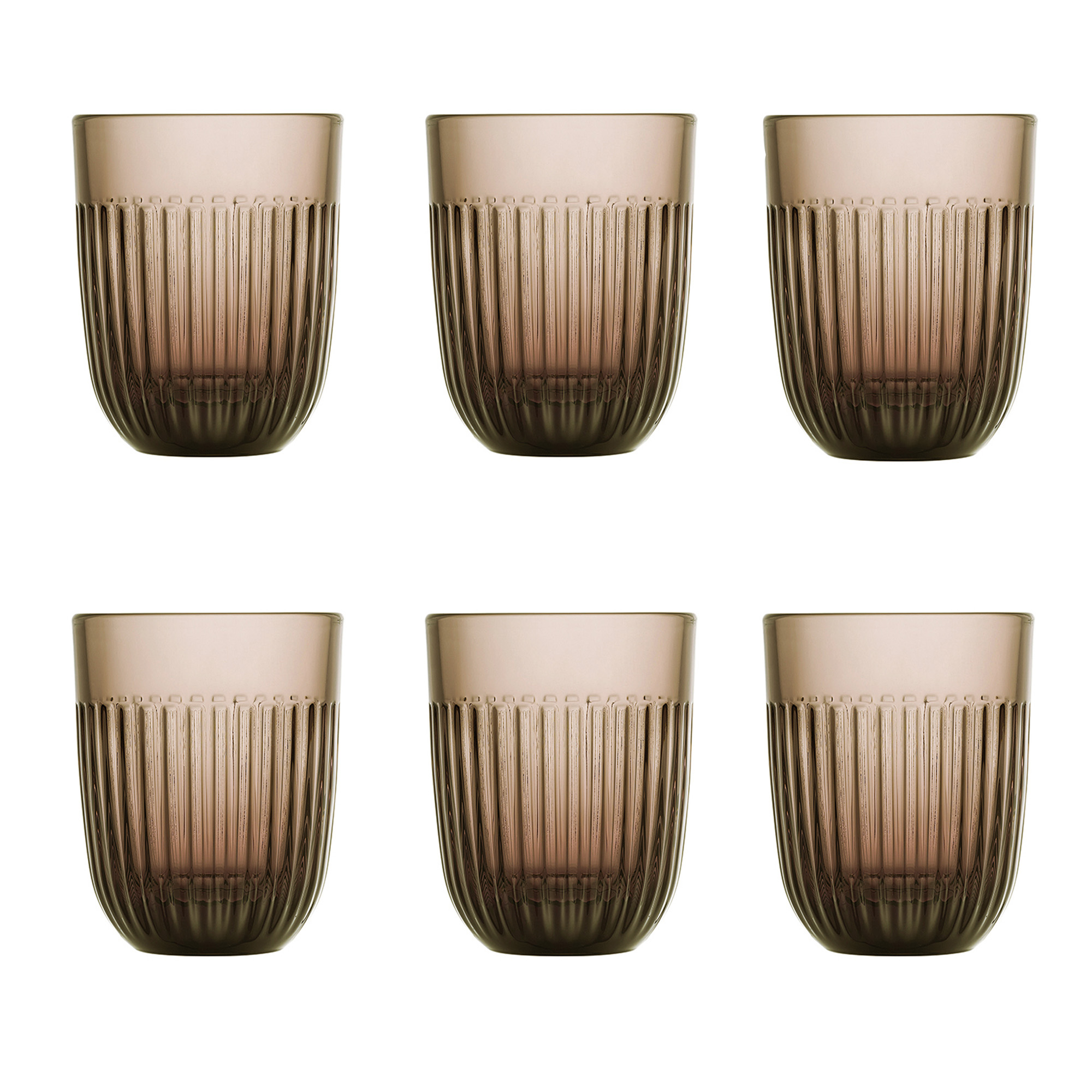 Ouessant water glass 29 cl pack of 6
