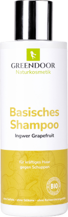 GREENDOOR Shampoo ginger grapefruit, 200 ml