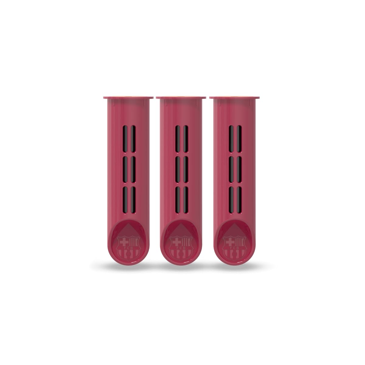 Dafi FC Barcelona Water Filter for Dafi Soft and Solid Bottle, Pack of 3, Official Bordeaux Red Edition
