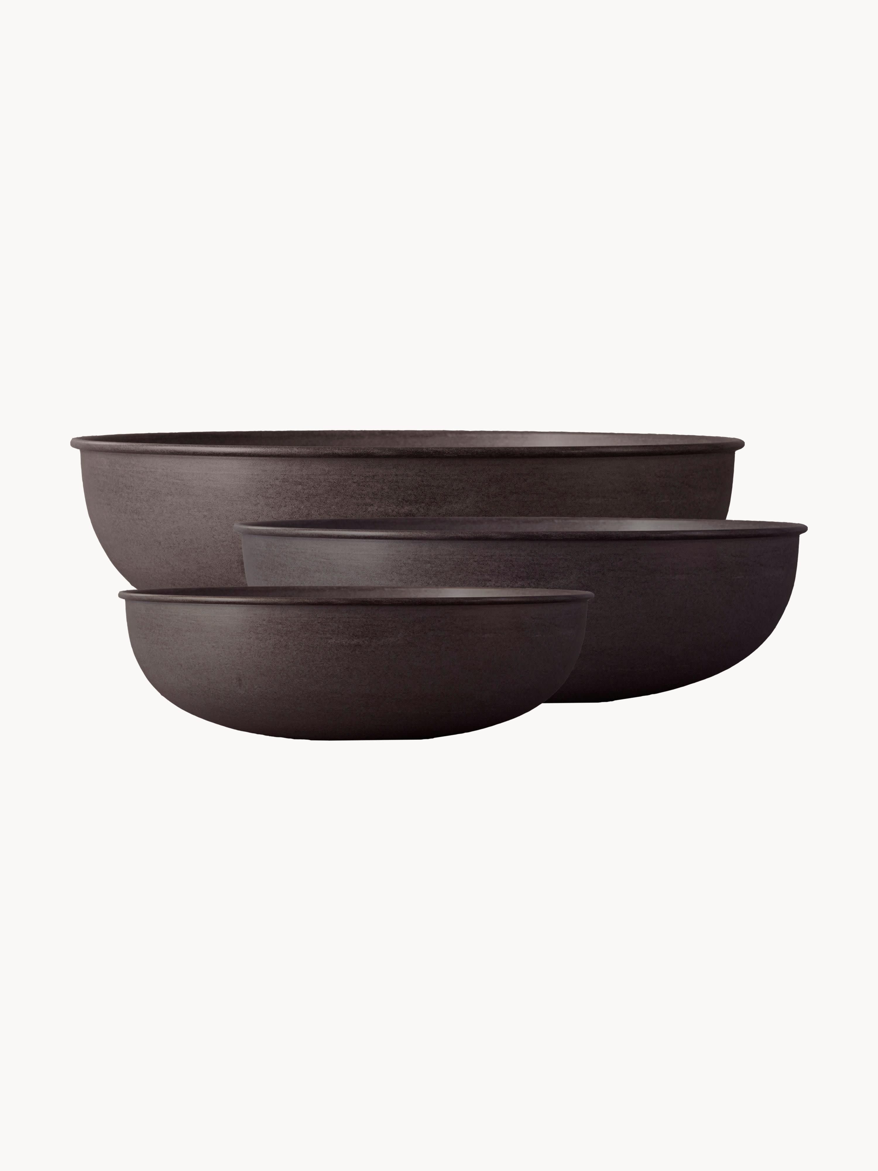 dbkd Outdoor-Blumentöpfe Out, 3er-Set, Greige