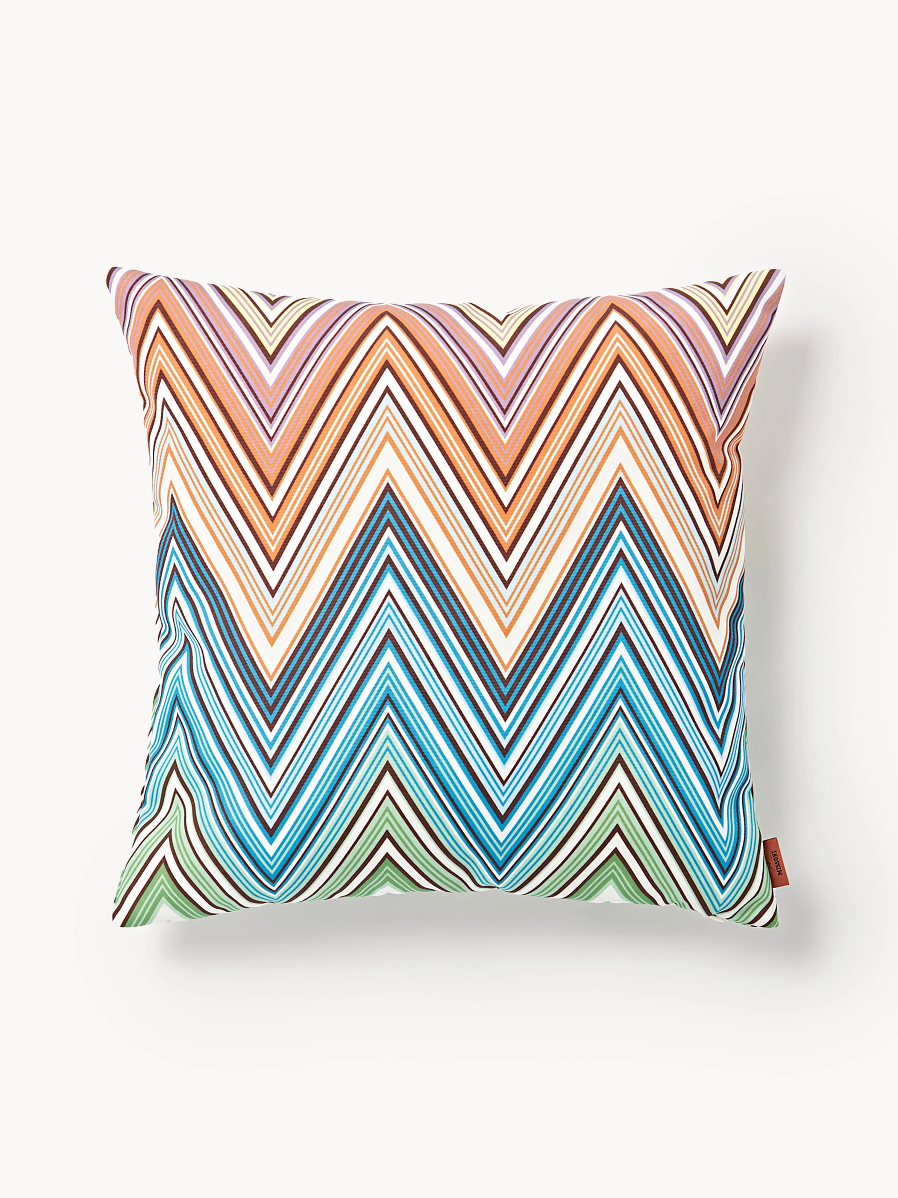 Missoni Kew outdoor cushions, Colorful, red and blue tones