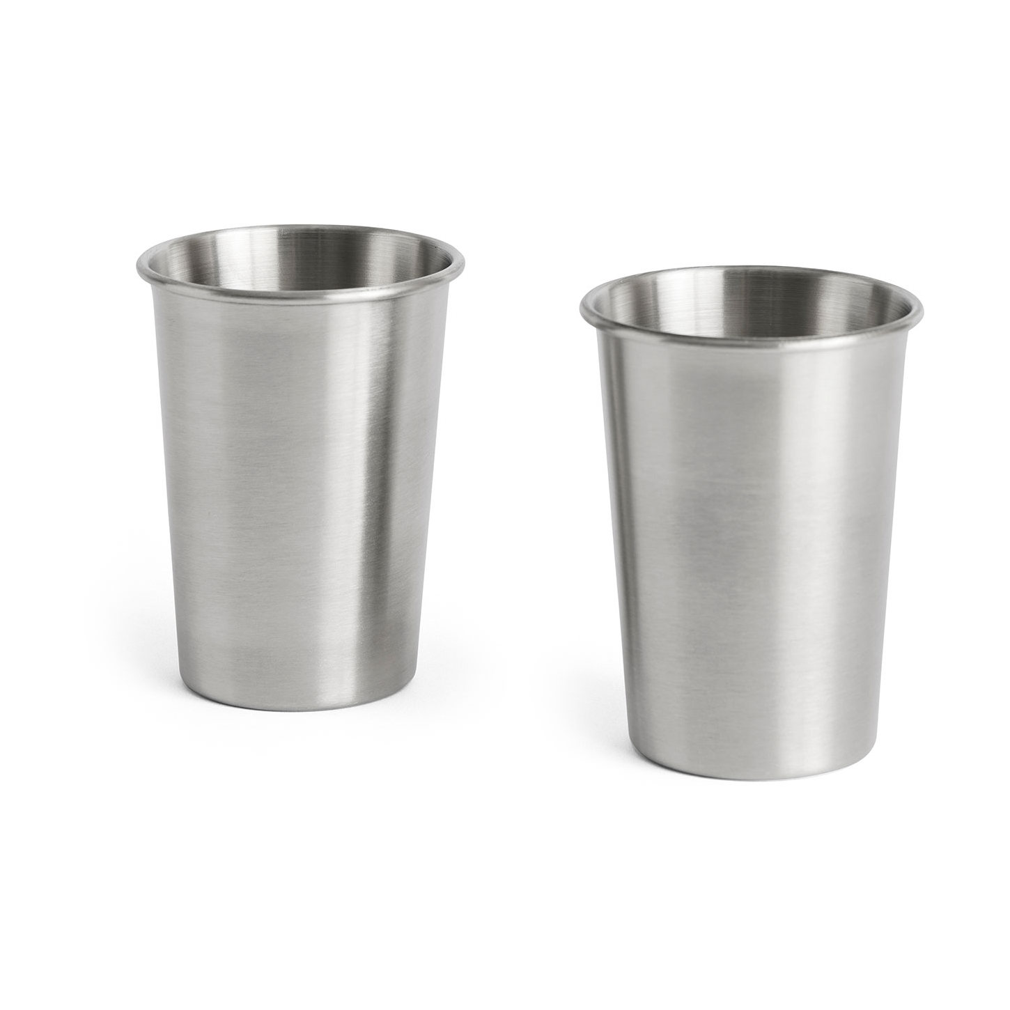 HAY Outdoor Market Mug, Stainless Steel, 400 ml, 2-Pack