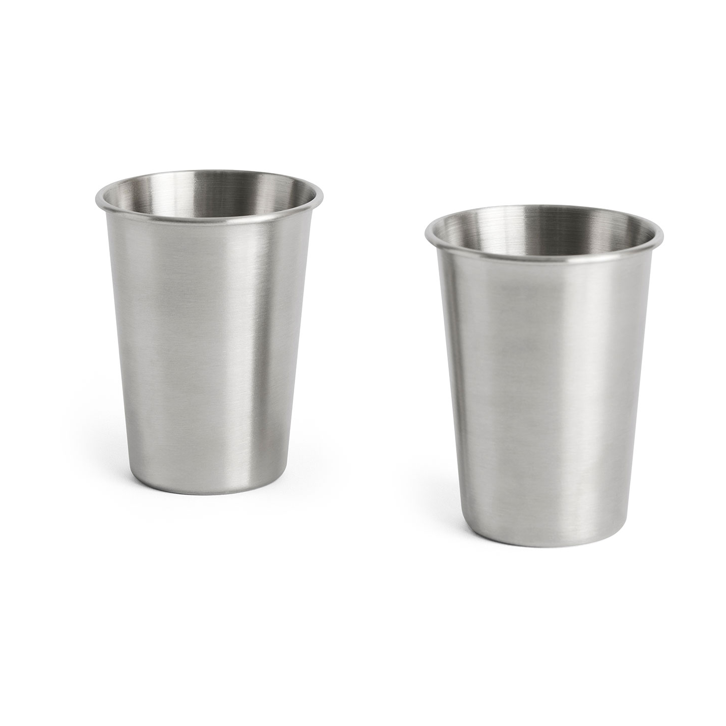 HAY Outdoor Market Mug, Stainless Steel, 350 ml, 2-Pack
