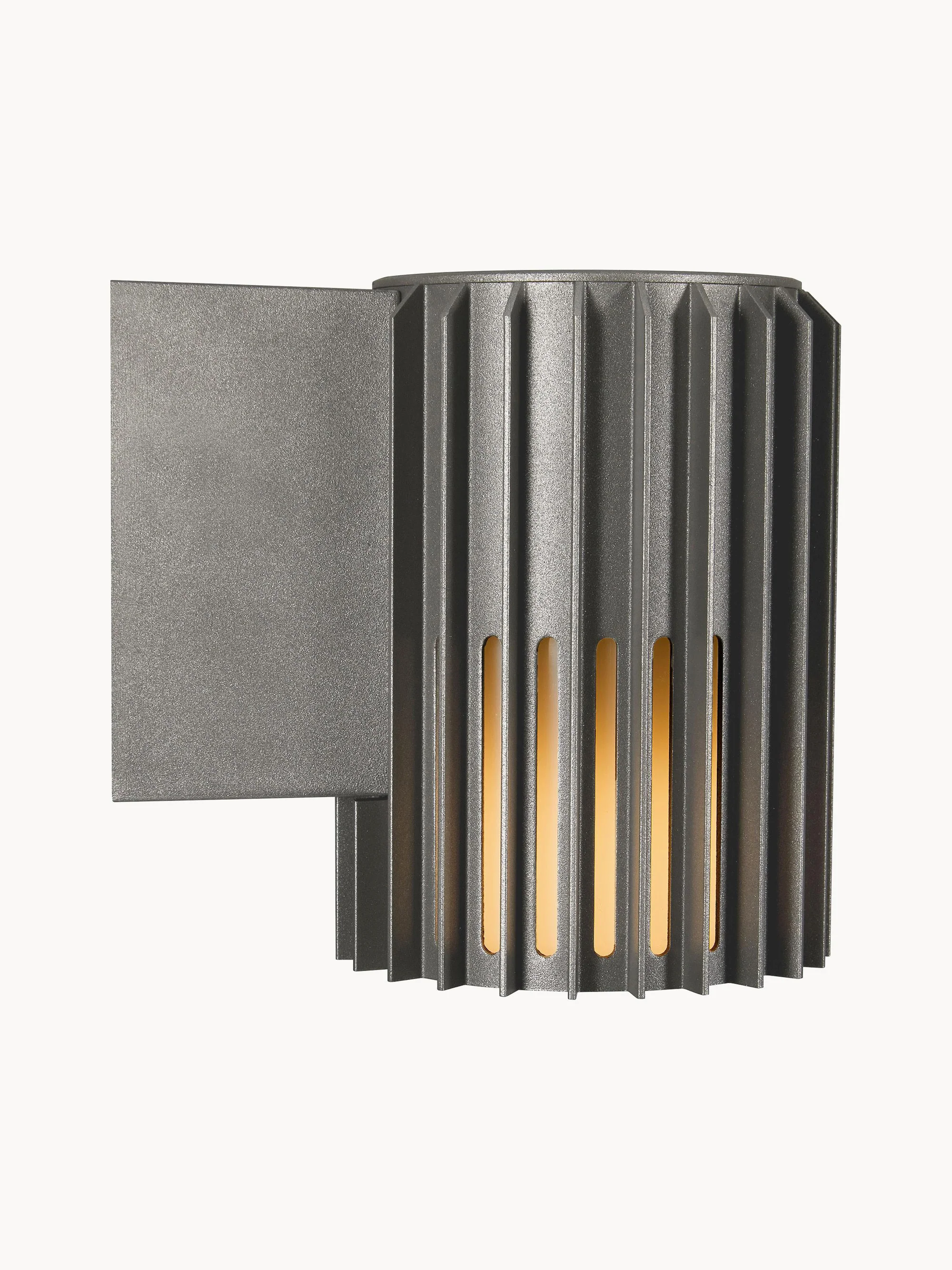 Westwing Collection Aludra outdoor wall light, anthracite