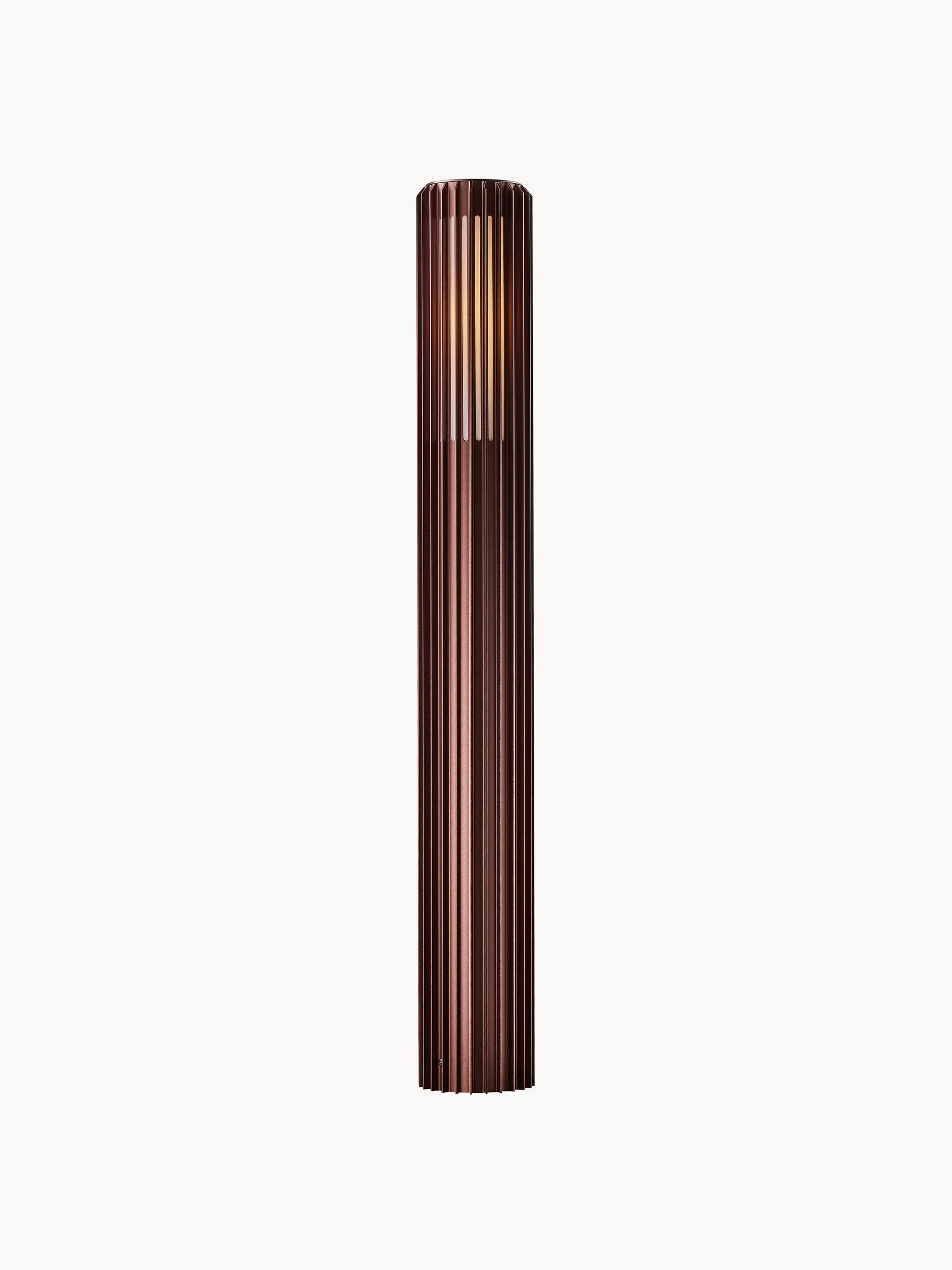 Westwing Collection Outdoor-Wegeleuchte Aludra, Brown