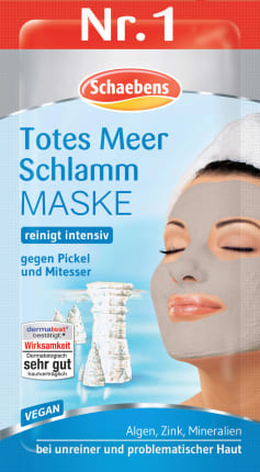 Schaebens Facial mask dead sea mud, 15 ml