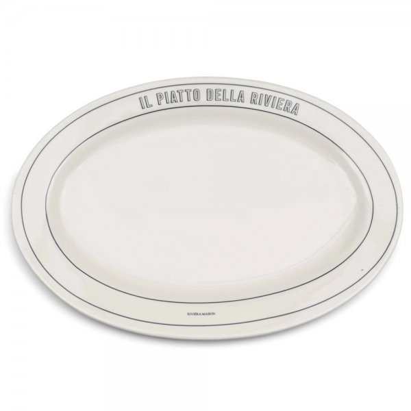 Rivièra Maison Long Island oval plate from Riviera Maison