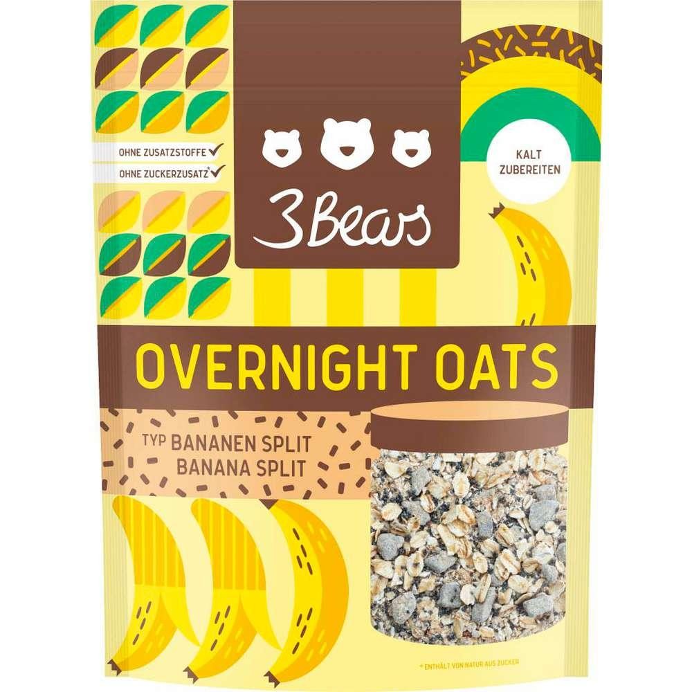 3Bears Overnight oats, banana split