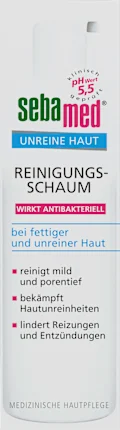 Cleansing foam for impure skin, 150 ml