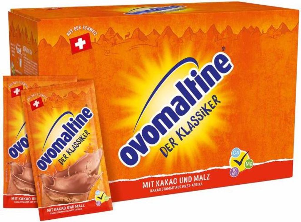 Ovomaltine Powder The Classic Portion Packets 100