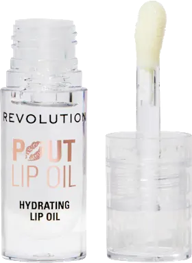 Revolution Lip oil Pout Lip Oil, Lychee Clear, 4 ml