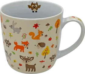 Dekorieren & Einrichten Decorating & Furnishing Coffee Mug Autumn Motifs Children, beige, 1 pc