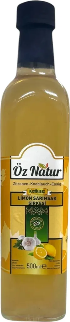 Öz Nature | Handmade Lemon Garlic Vinegar 500ml