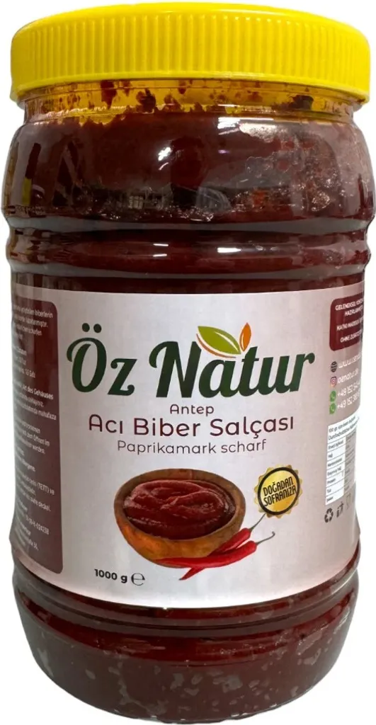 Öz Nature | Homemade Paprika Paste from Antep 1kg (sweet)
