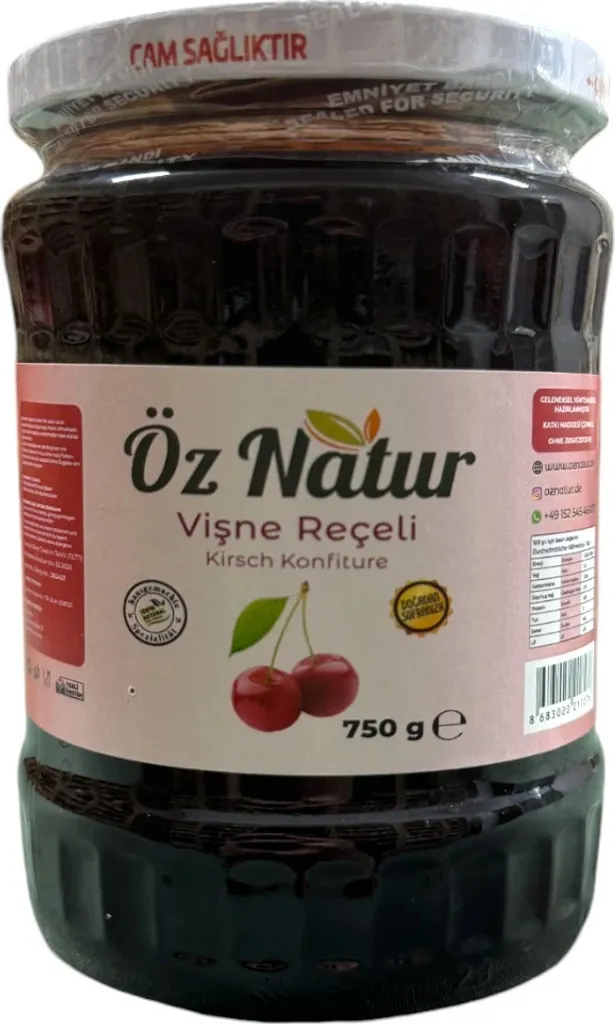 Öz Natur | Turkish Style Cherry Jam 720g