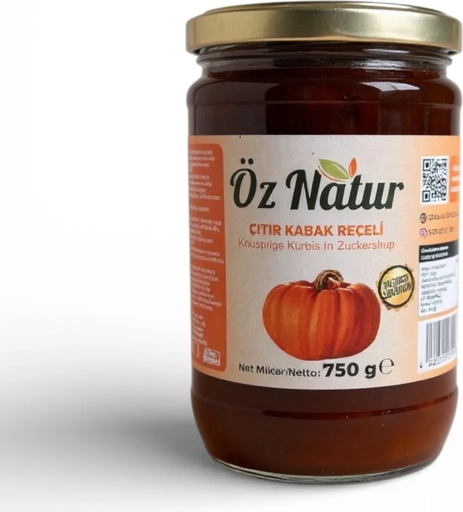 Öz Natur | Crispy Pumpkin in Sugar Syrup (Dessert) 750g